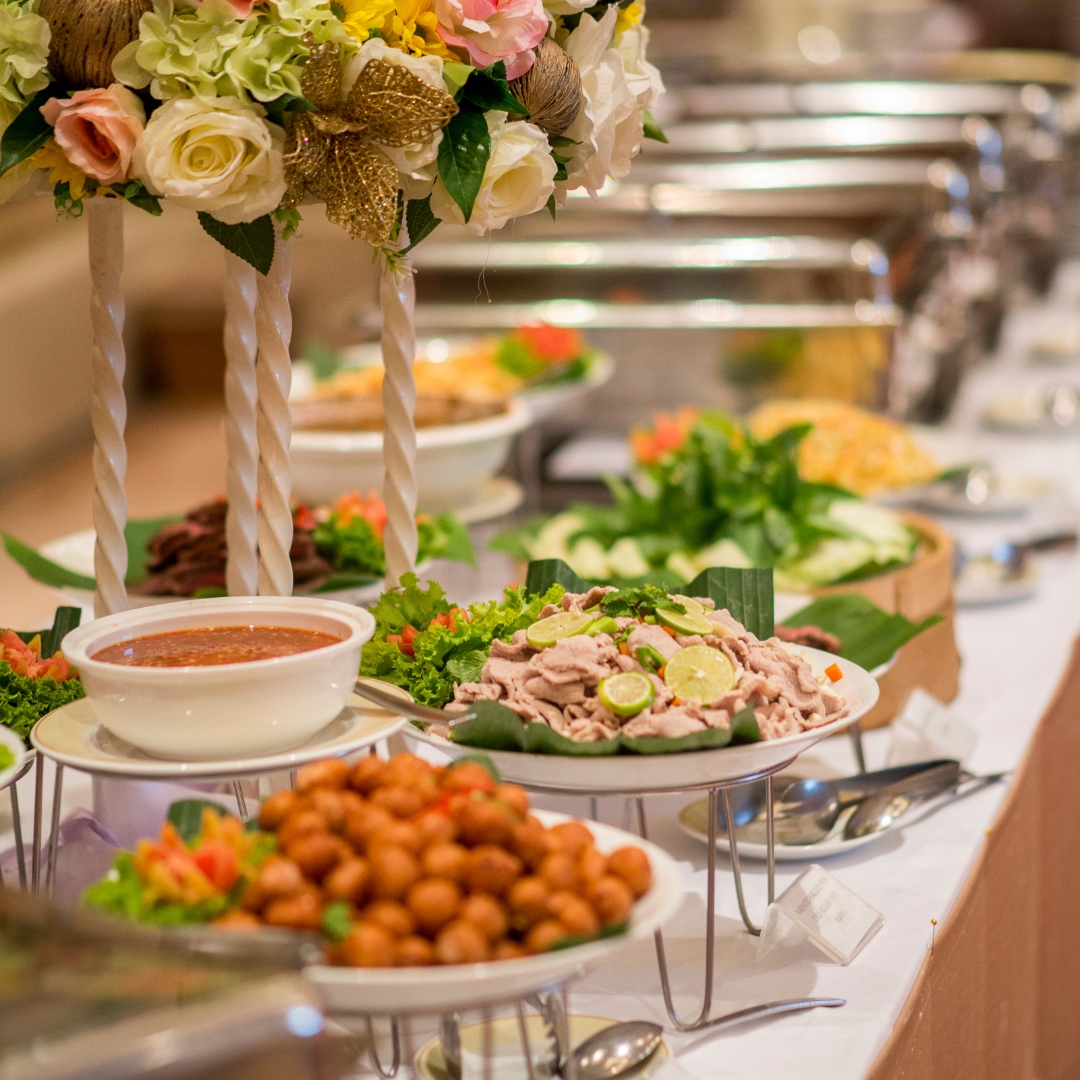 Vani's Kitchen catering spread